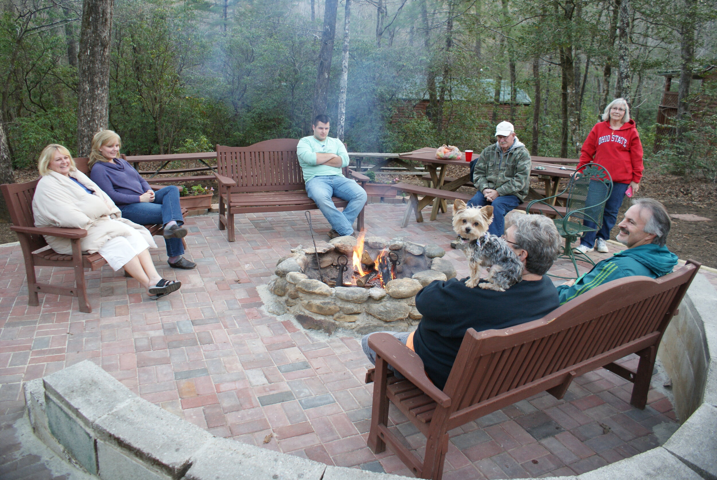 Fire Pit at Solitude Pointe