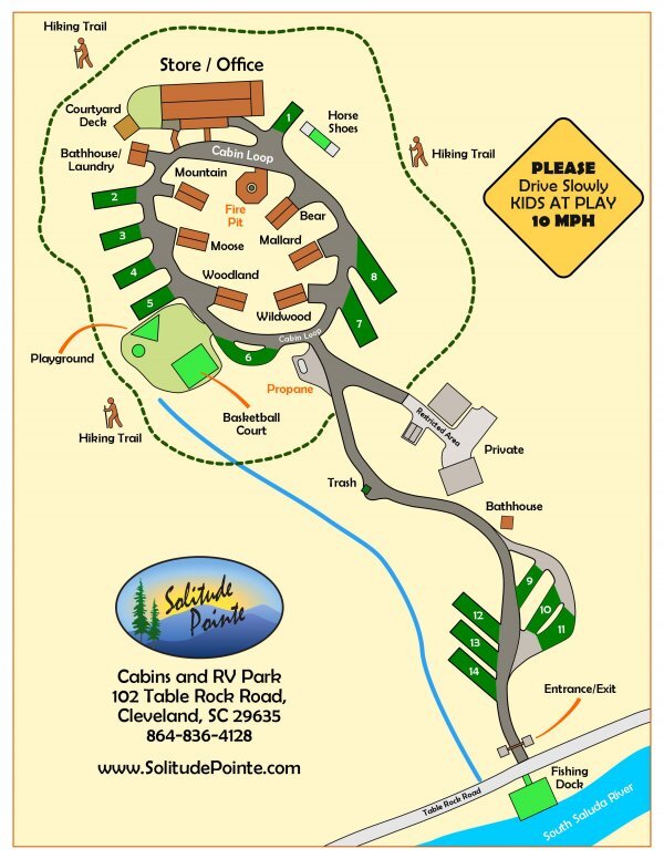 Solitude Pointe Map